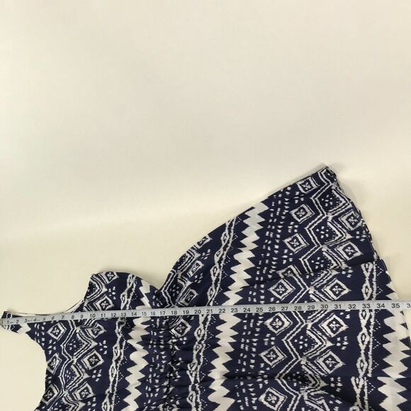 Sequin Hearts Sleeveless Fit & Flare Dress Juniors' Large Scoop Neck Bow Lined - Picture 7 of 10